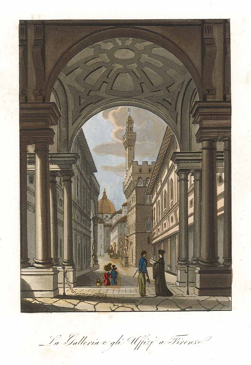 La Galleria e gli Uffizi a Firenze