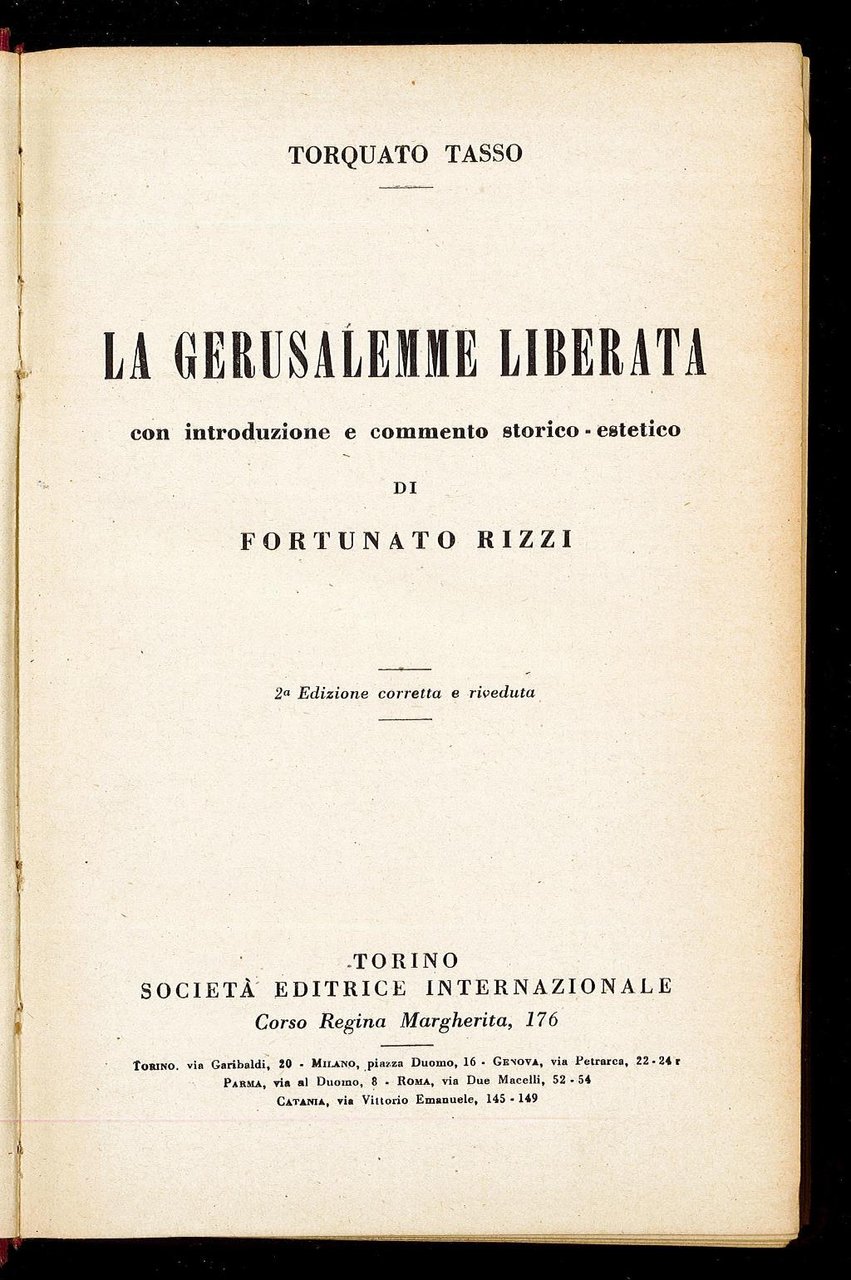 La Gerusalemme liberata