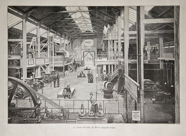 La grande Galleria dei Mulini