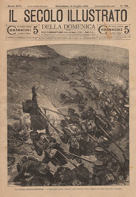 La guerra russo-giapponese - I giapponesi danno l’assalto alle posizioni …