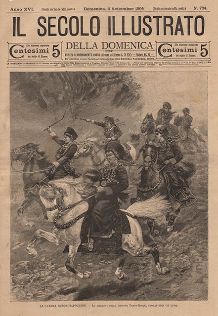 La guerra russo-giapponese - Le amazzoni della regione Trans-Baikal combattenti …