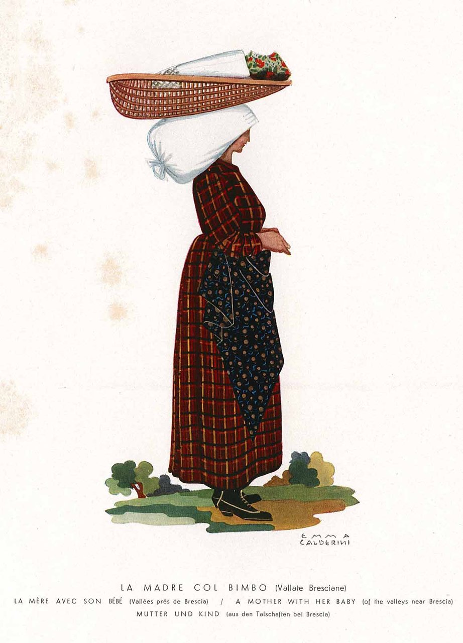 La madre col bimbo (Vallate Bresciane)