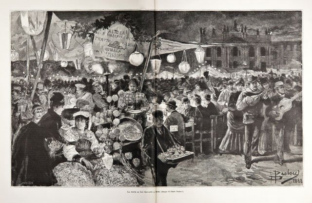 La notte di San Giovanni a Roma