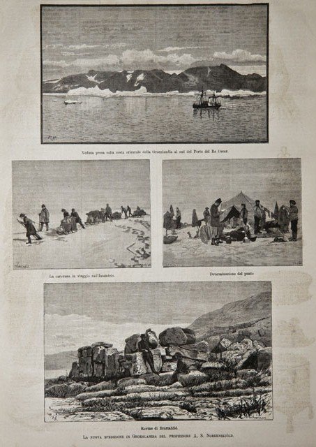 La nuova spedizione in Groenlandia del professore A. S. Nordenskjold