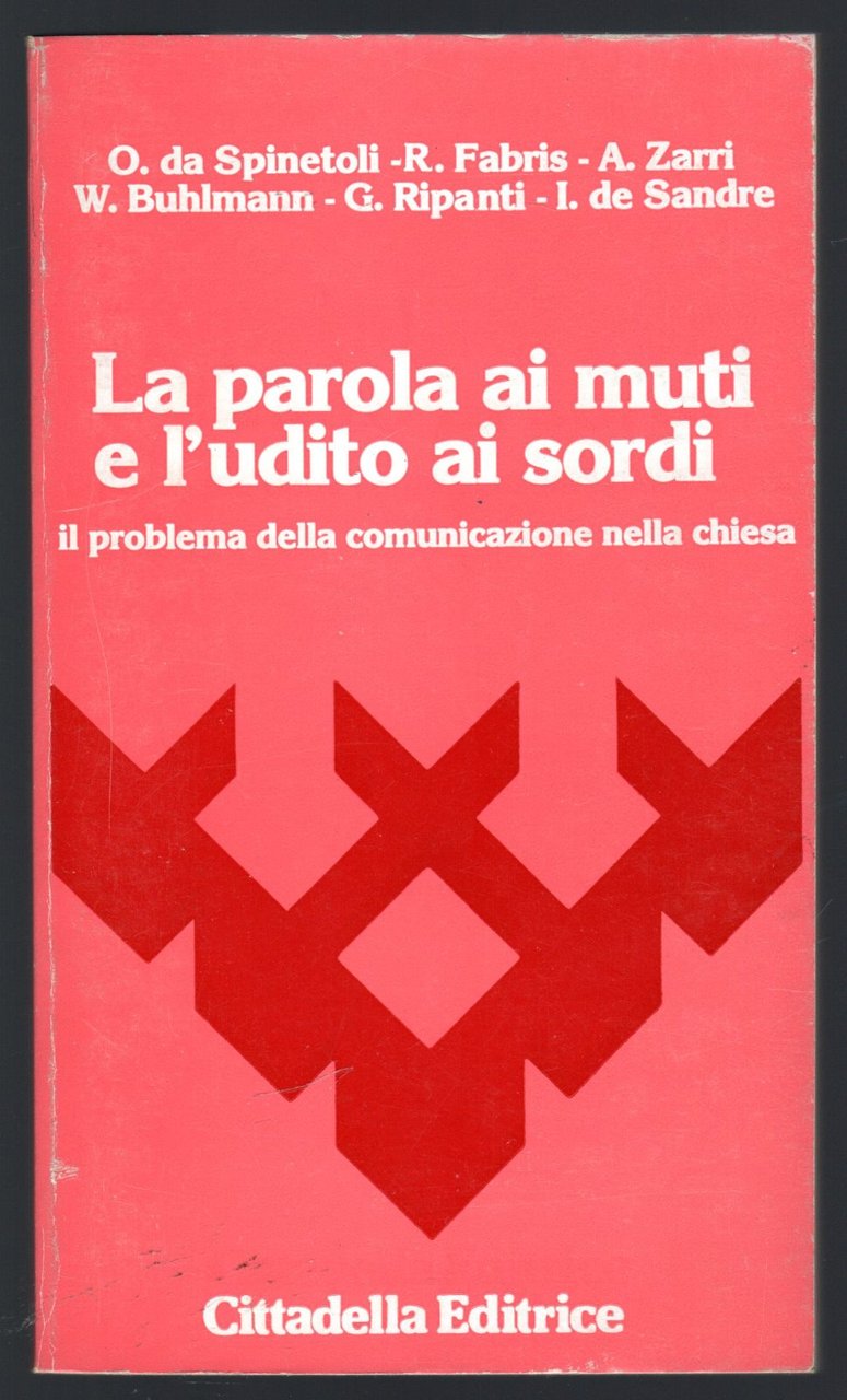 La parola ai muti e l'udito ai sordi. Il problema …
