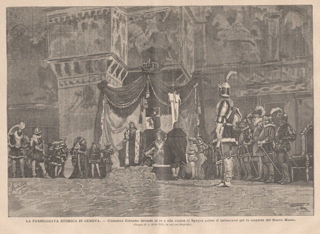 La passeggiata storica di Genova - Cristoforo Colombo davanti al …