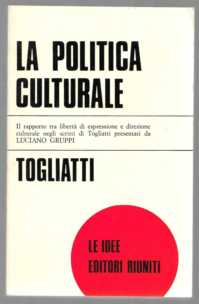 La politica culturale