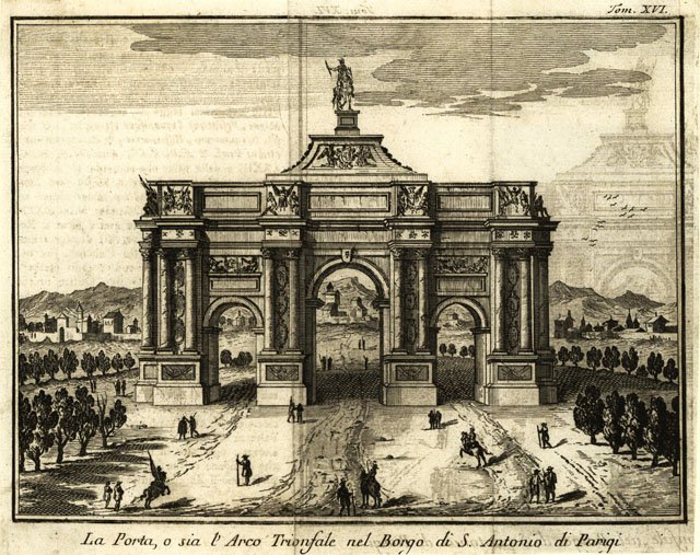 La Porta o sia l' Arco Trionfale nel Borgo di …