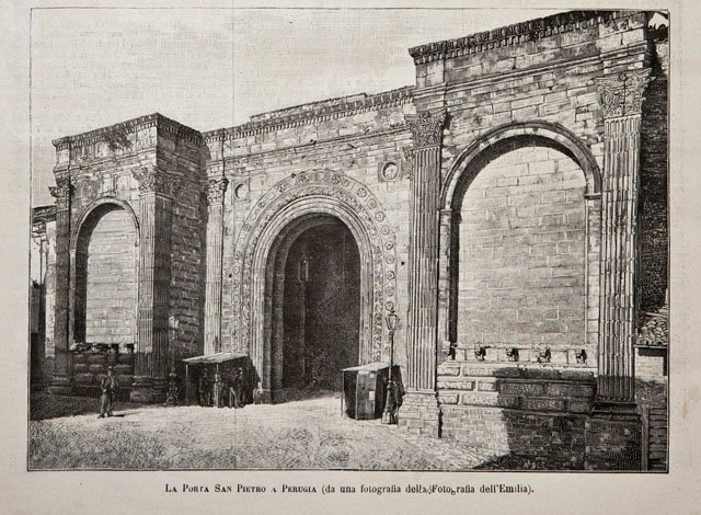 La Porta San Pietro a Perugia