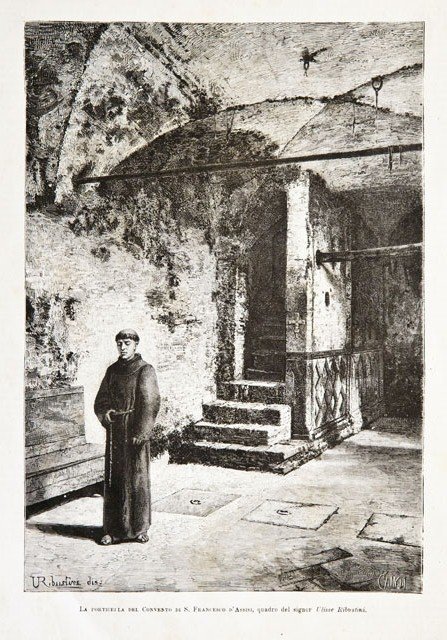 La porticella del Convento di S. Francesco d’Assisi, quadro del …