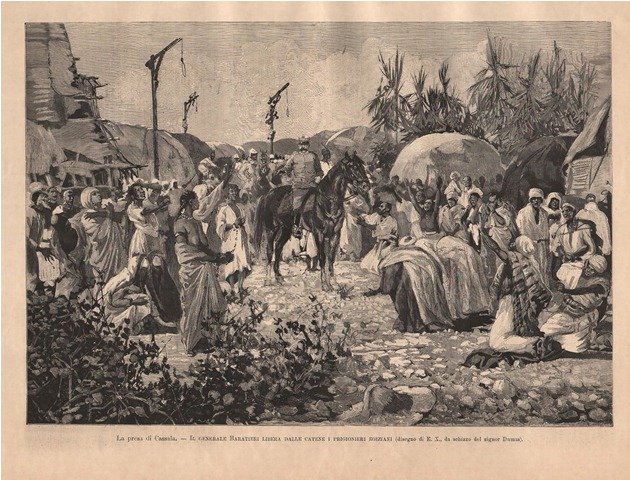 La presa di Cassala - Il generale Baratieri libera dalle …