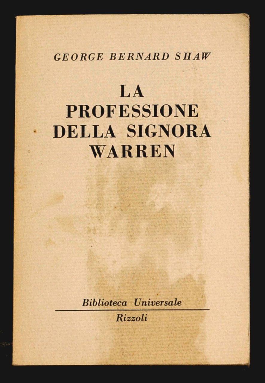 La professione della signora Warren