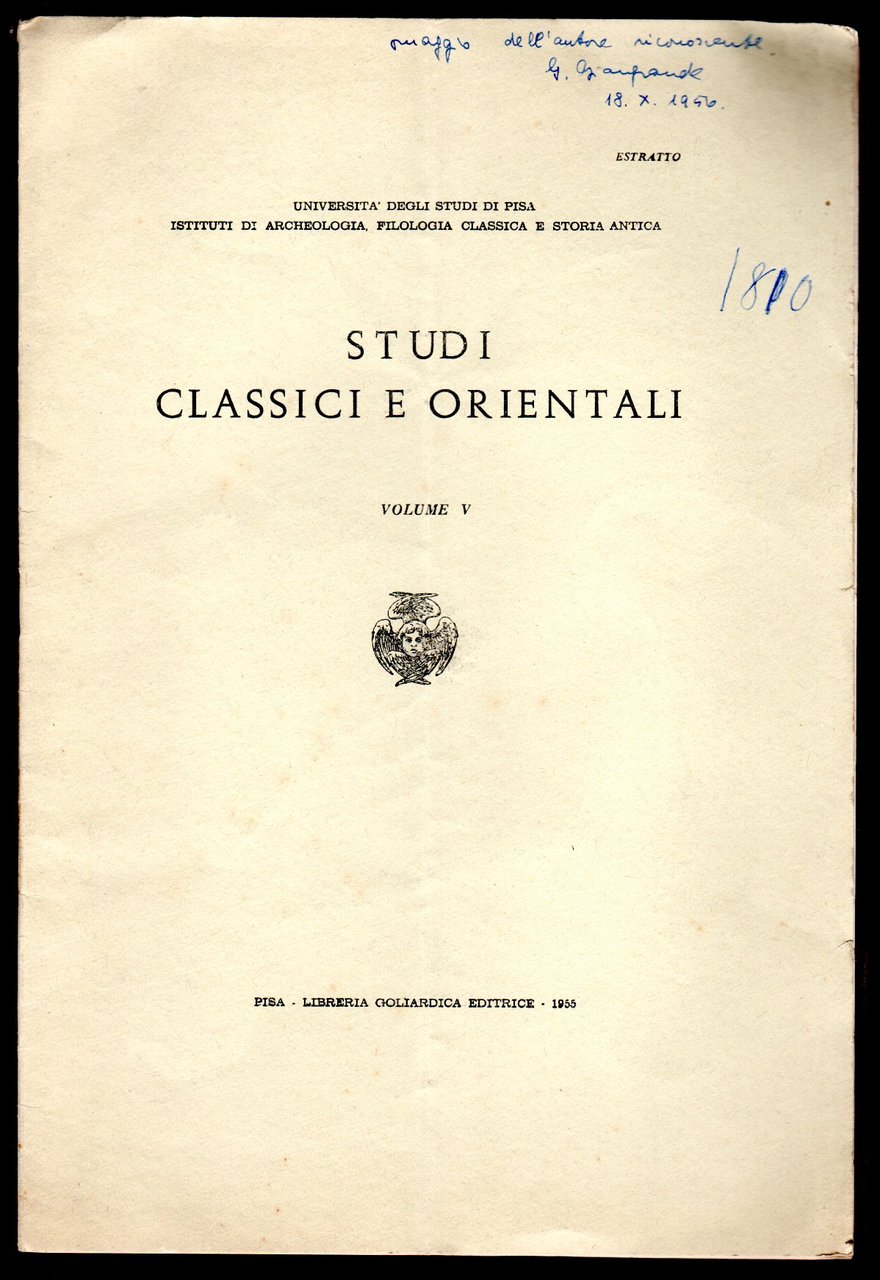 La profezia di Sosipatra in Eunapio