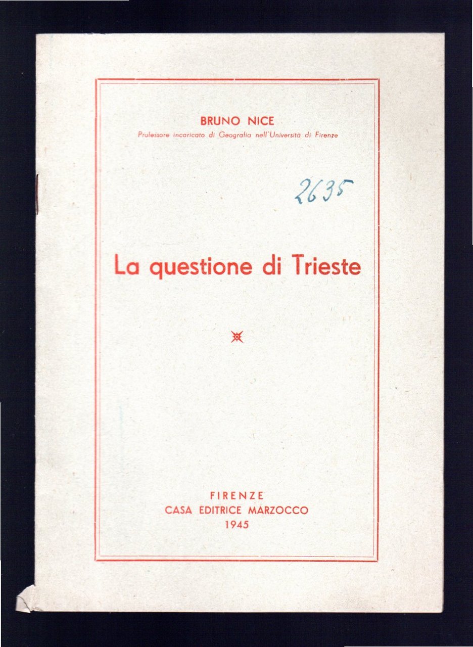 La questione di Trieste