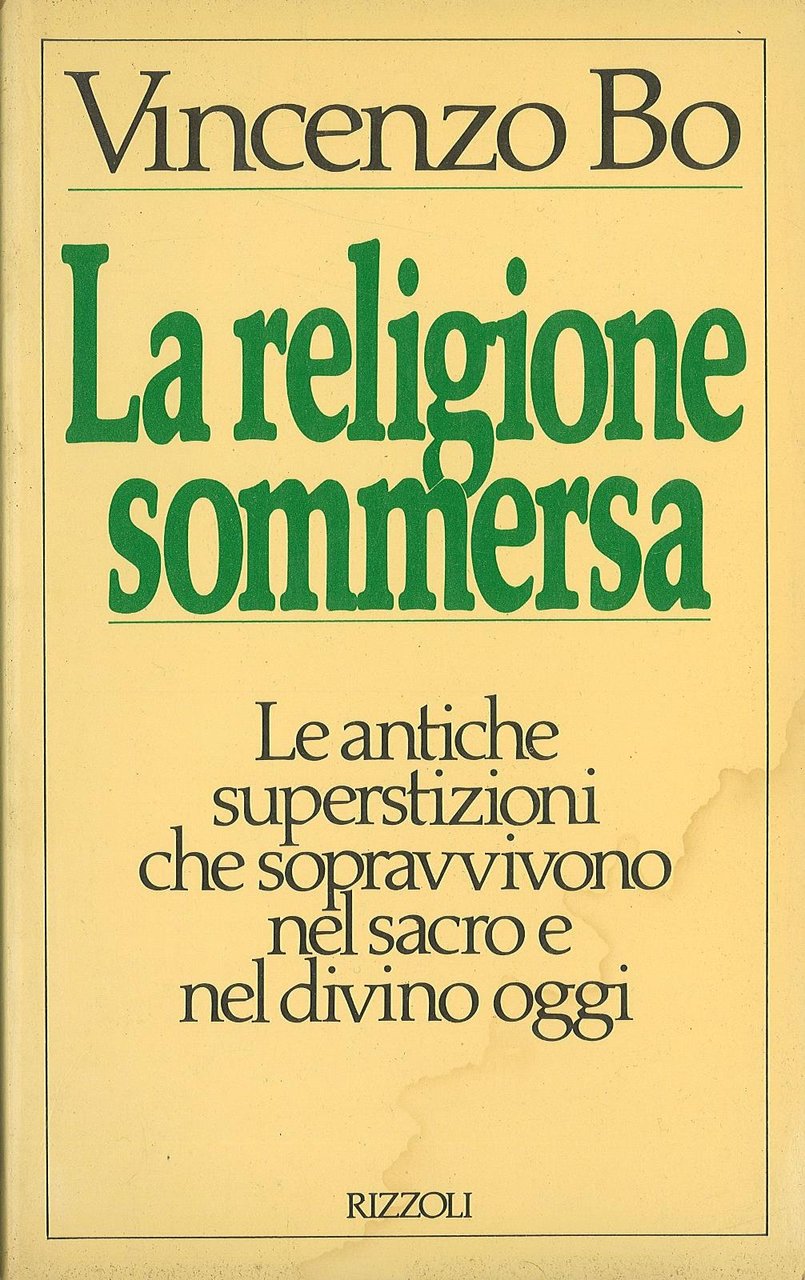 La religione sommersa