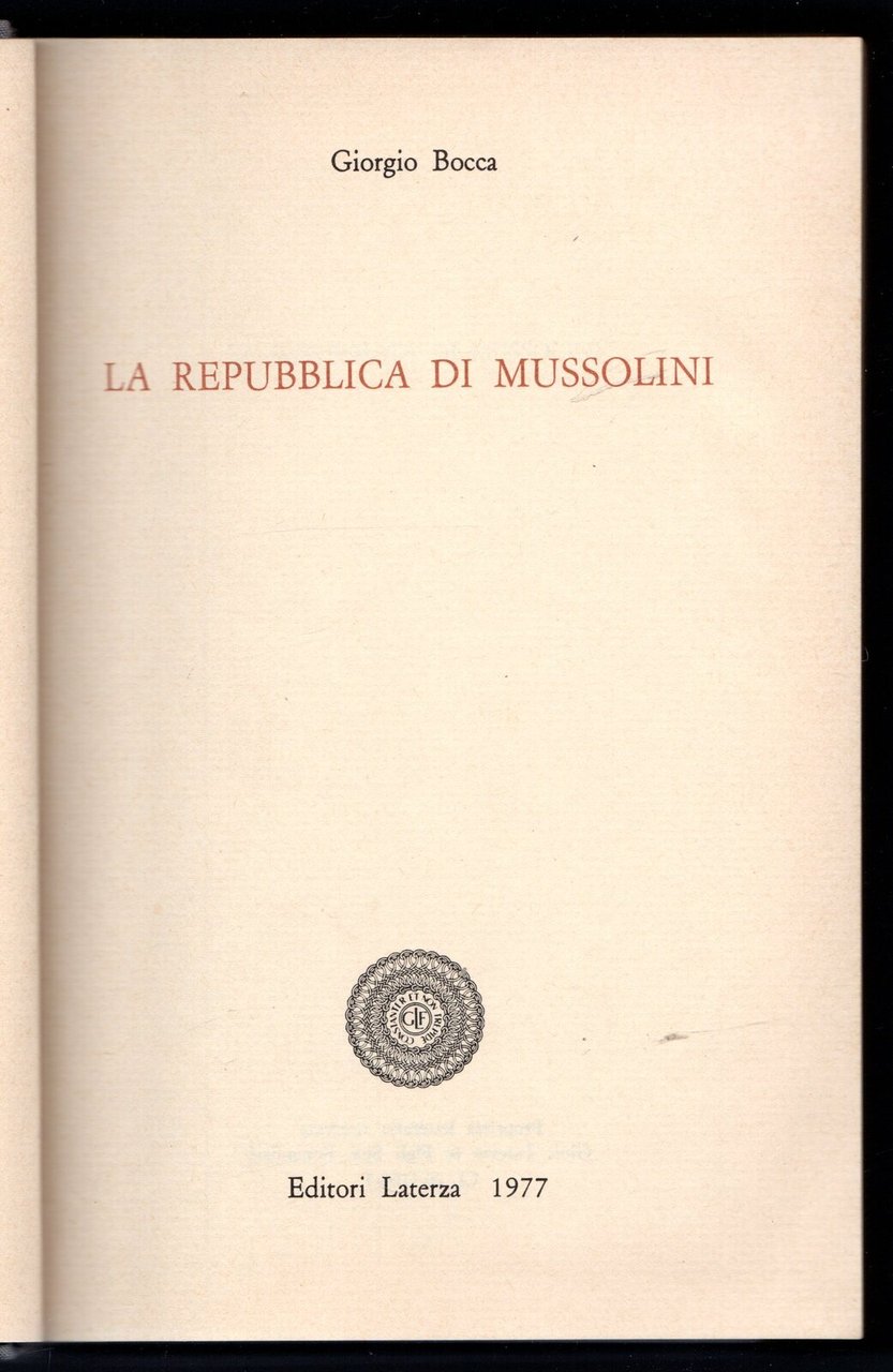 La Repubblica di Mussolini