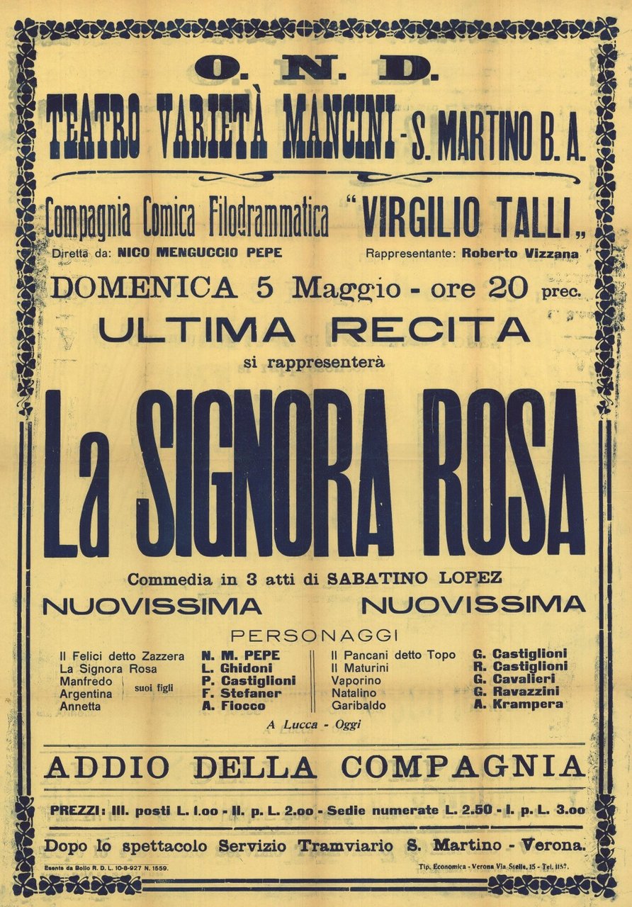 La signora Rosa