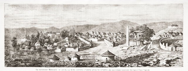 La spedizione Matteucci.- Axum, la Roma abissina