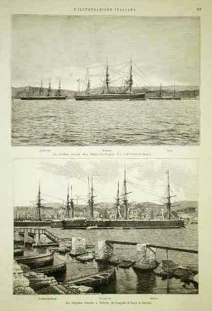 La Squadra inglese a Genova