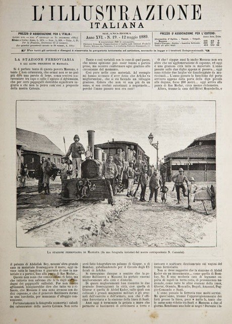 La stazione ferroviaria di Massaua