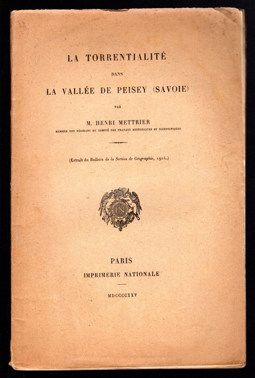 La Torrentialité dans la vallee de Peisey (Savoie) | Immagine principale