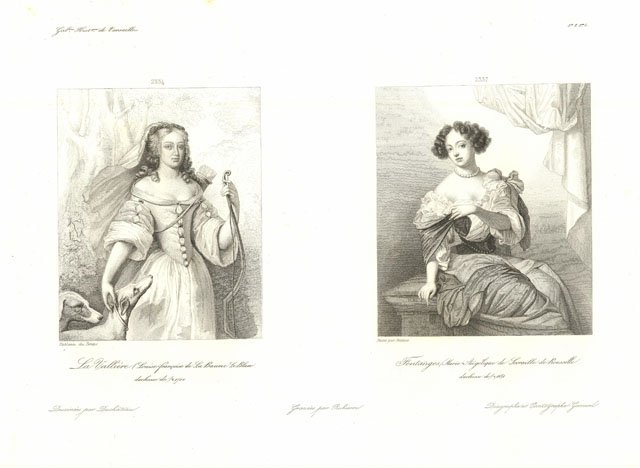 La Vallière (Louise -Francoise de la Baume Le Blanc duchesse …