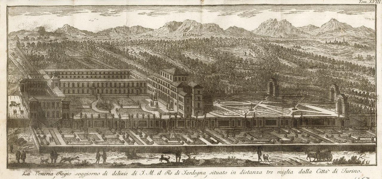 La Veneria, Regio soggiorno di delizie di S.M. il Re …