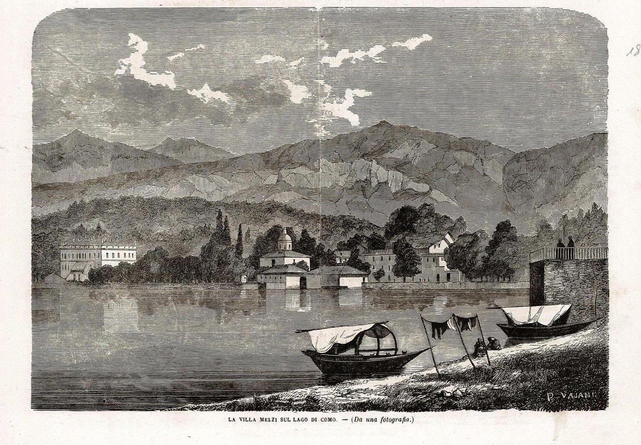 La villa Melzi sul Lago di Como