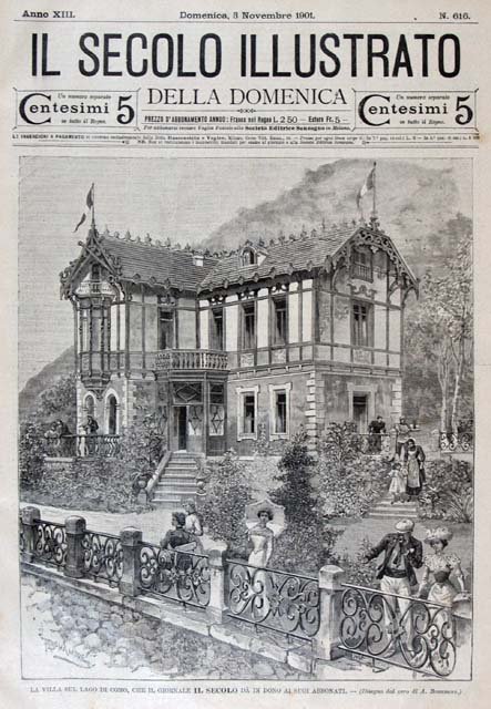La villa sul Lago di Como, che il giormale Il …