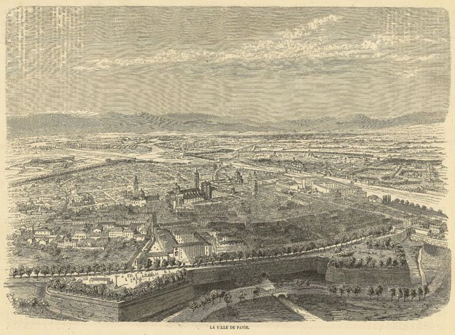 La ville de Pavie