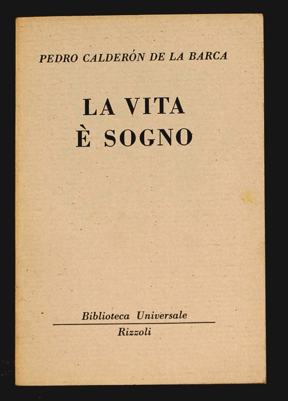 La vita è sogno