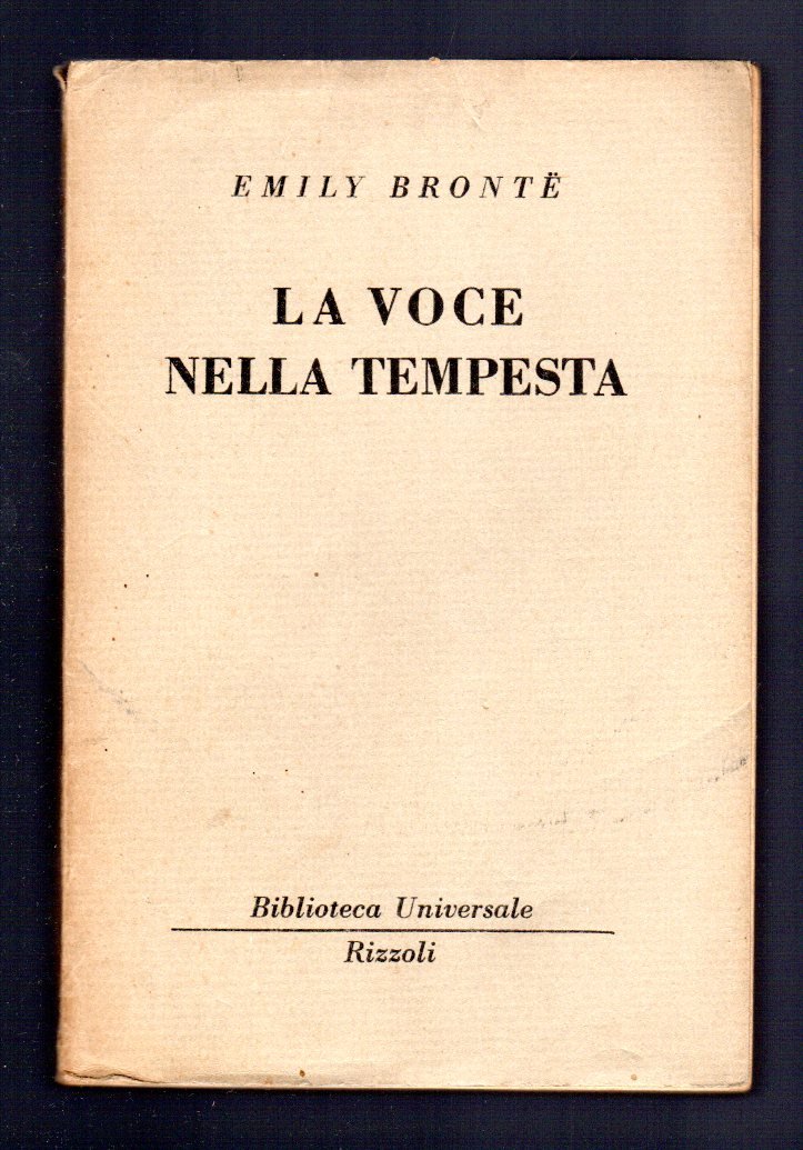 La voce nella tempesta