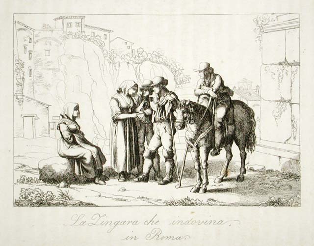 La Zingara che indovina / in Roma