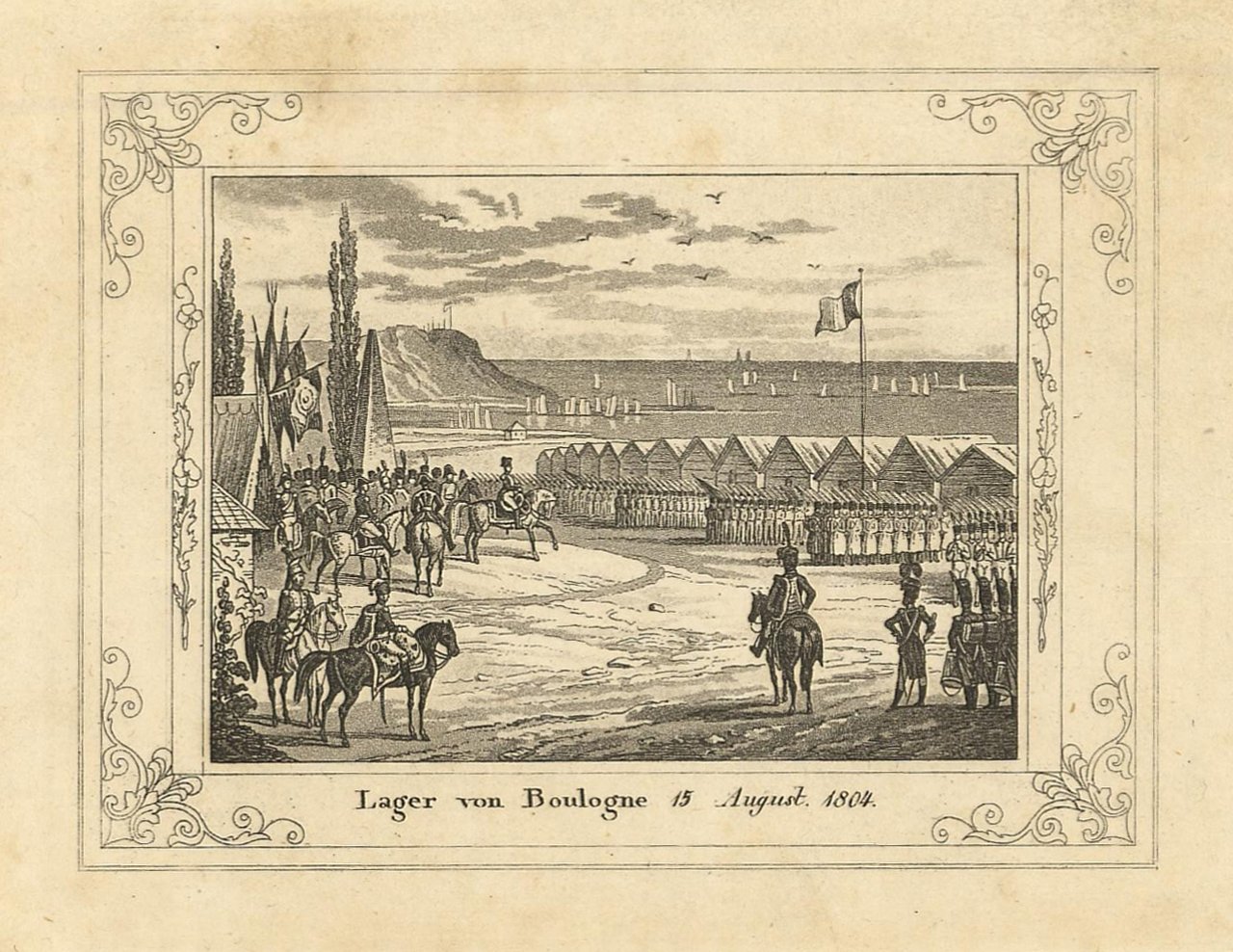 Lager von Boulogne15 August 1804