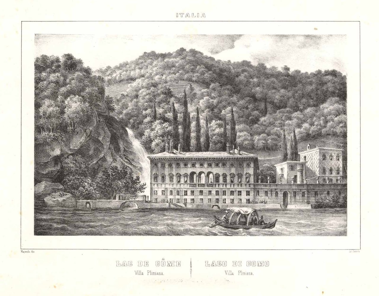 Lago di Como Villa Pliniana