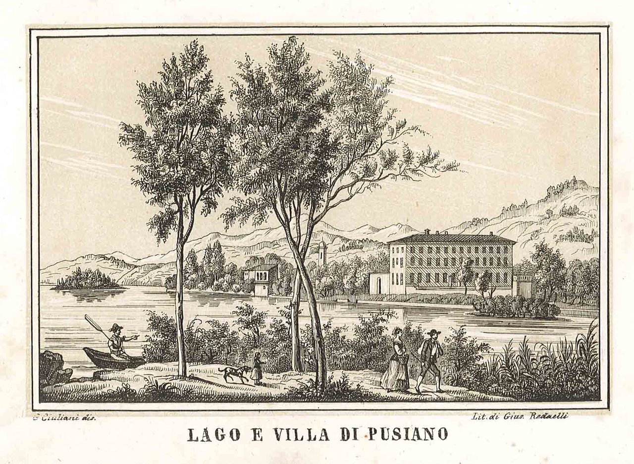 Lago e Villa di Pusiano