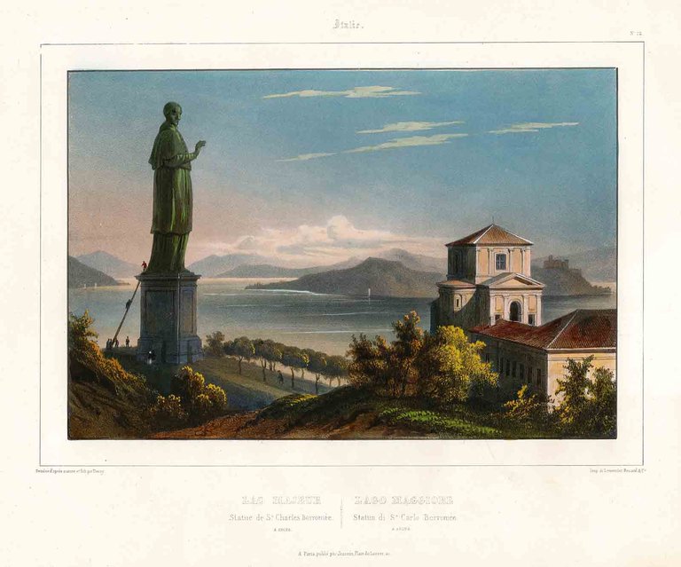 Lago Maggiore Statua di S. Carlo Borromeo a Arona