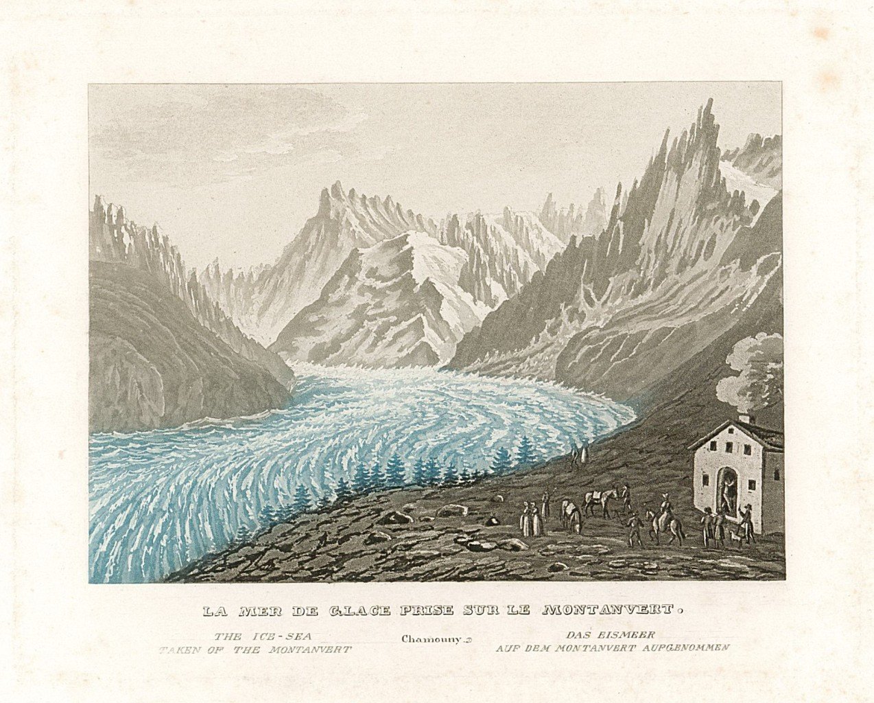 Lamer de Glace prise sur le Montanvert