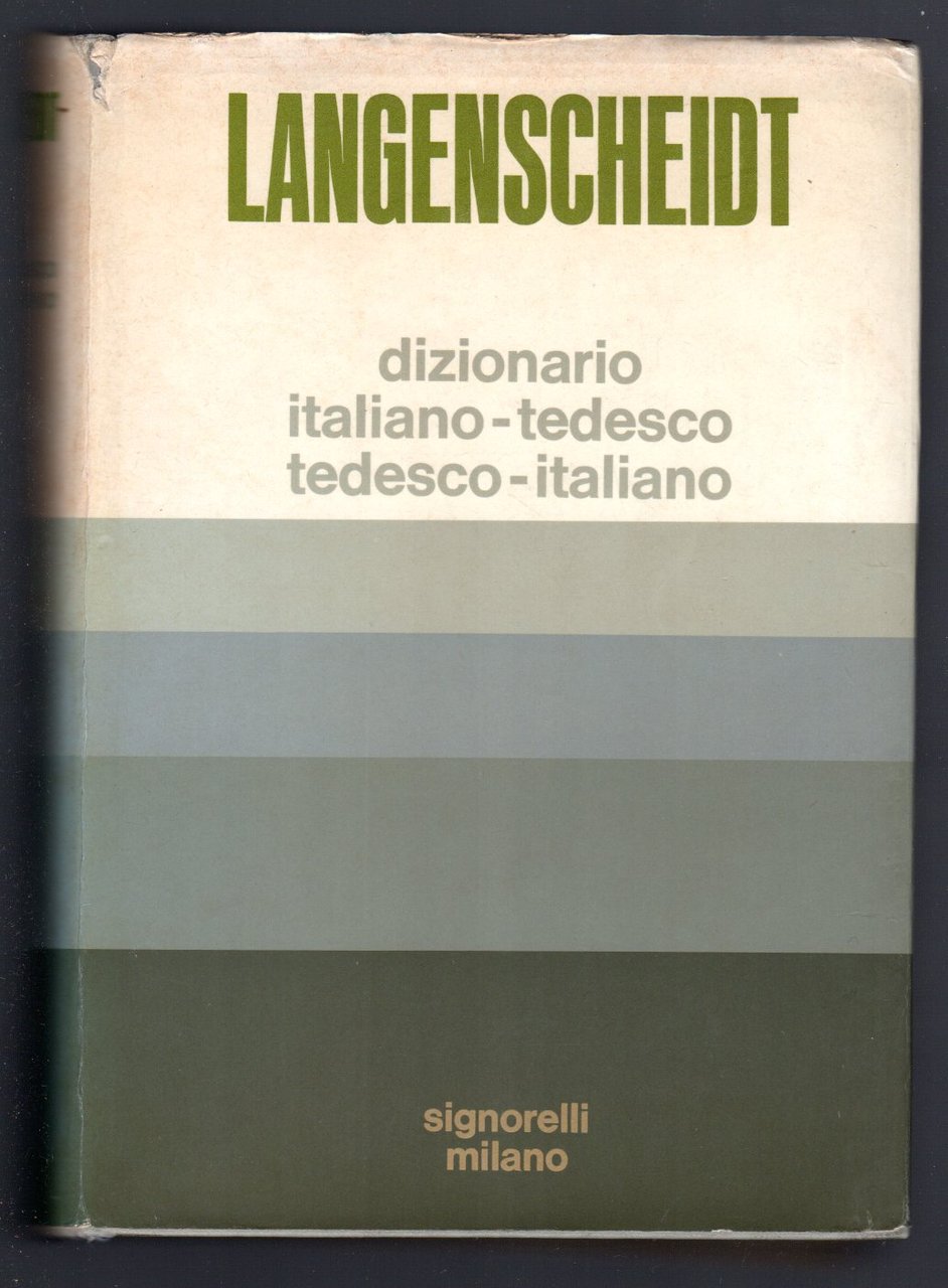 Langenscheidt. Dizionario italiano-tedesco tedesco-italiano