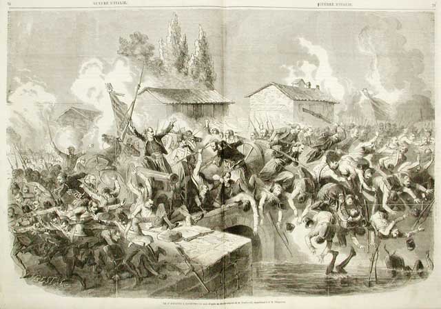 Le 3° Zouaves a Palestro (31 Mai)