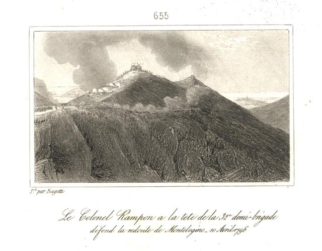 Le Colonel Rampon a la tete de la 32e demi-brigade …