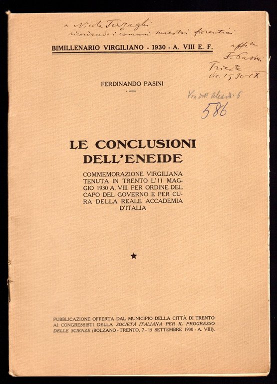 Le conclusioni dell'Eneide