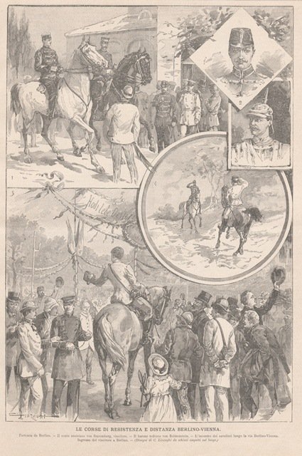 Le corse di resistenza e distanza Berlino-Vienna