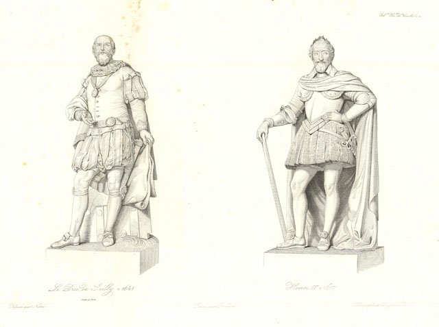 Le Duc de Sully . - Henri IV .