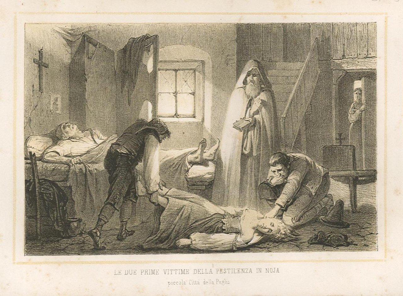 Le due prime vittime della pestilenza in Noja piccola città … | Immagine principale