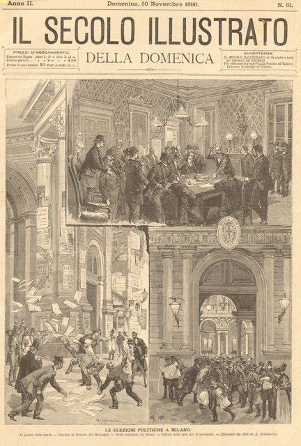 Le elezioni politiche a Milano