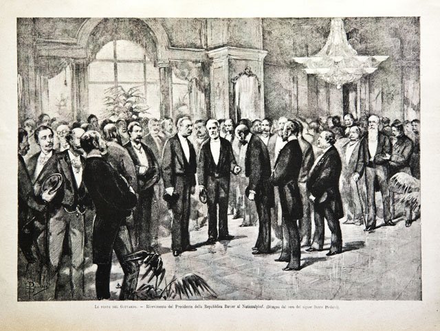 Le feste del Gottardo / Ricevimento del Presidente della Repubblica …