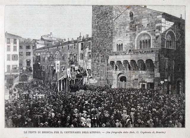 Le feste di Brescia per il centenario dell'Ateneo