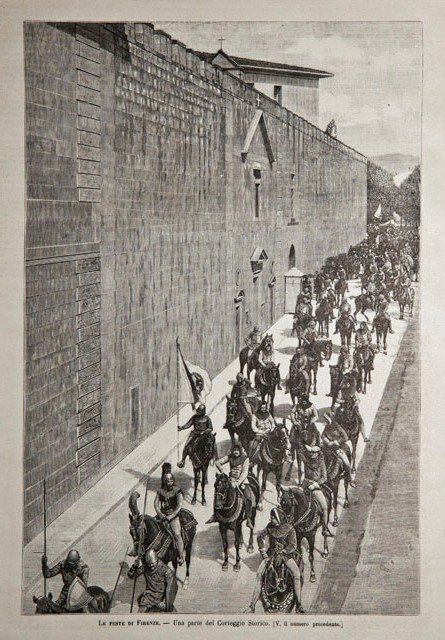 Le feste di Firenze / Una parte del Corteggio Storico