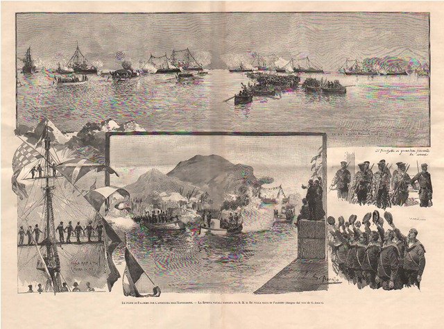 Le feste di Palermo per l’apertura dell’Esposizione - La rivista …